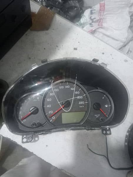 Toyota vitz 2024 model RPM speedometer 0