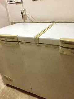 Waves double door deep freezer