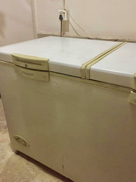 Waves double door deep freezer 2