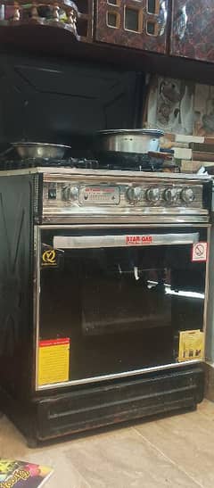 Gas and electric Stove and oven