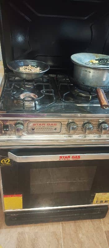 Gas and electric Stove and oven 1