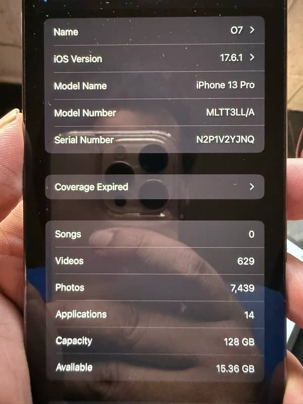 iPhone 13 Pro 128GB PTA Approved Mint Condition 6