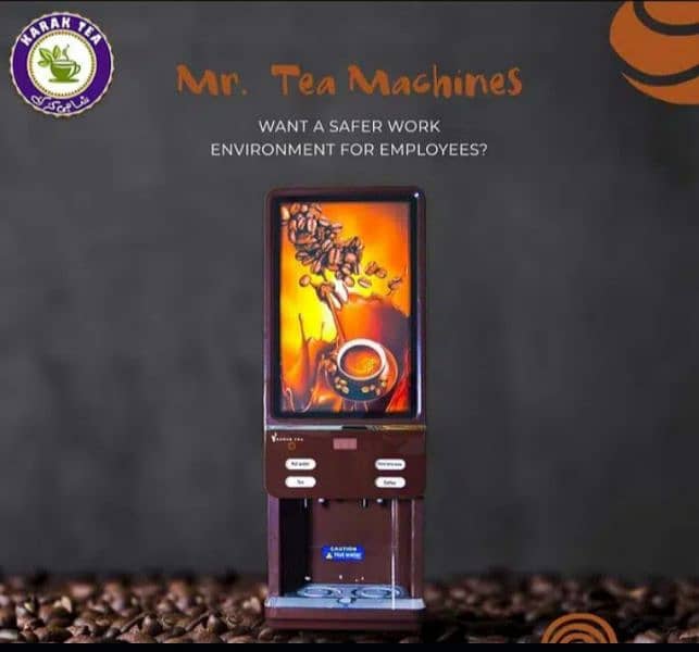 Tea and Coffee vending machine/wholesale distributor 1