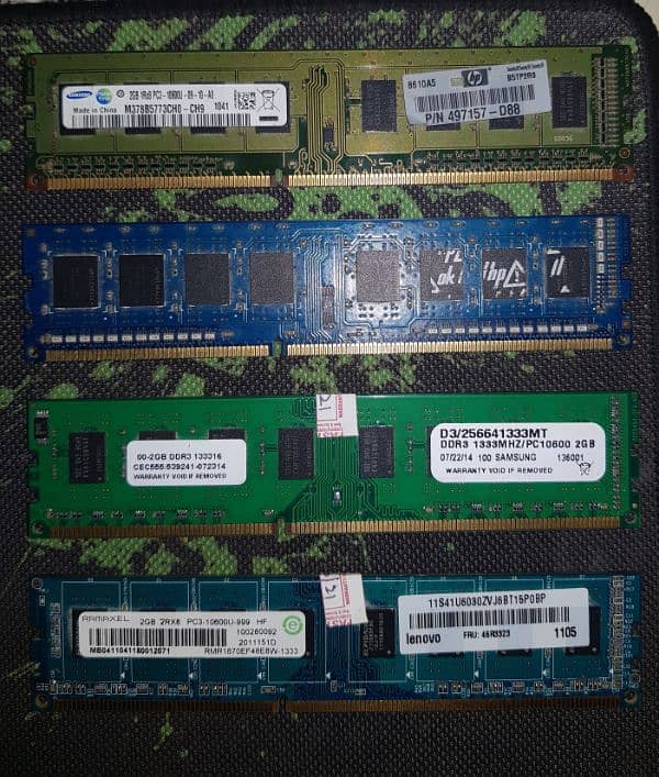 8 GB DDR3 Pc Ram 100% Ok (Fixed Price) 1