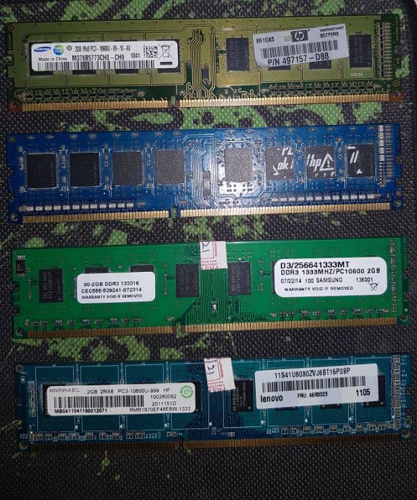 8 GB DDR3 Pc Ram 100% Ok (Fixed Price) 2