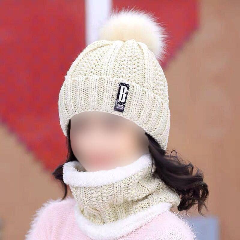 "Versatile Beanie Wool Cap with Neck Warmer and Face Mask | Stay Cozy 18