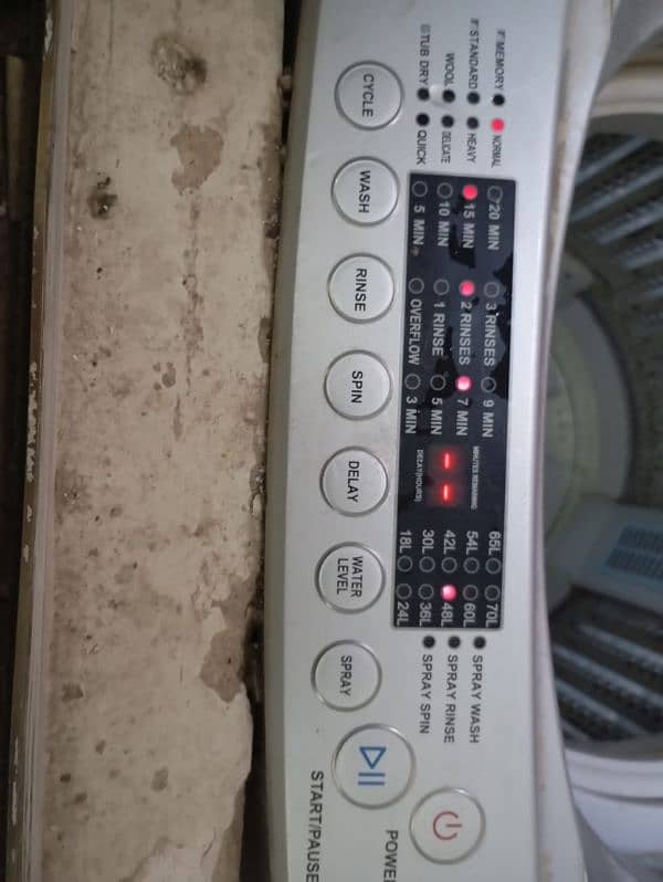 Haier Fully Automatic Washing Machine 3