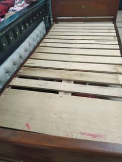 original Tali wood bed with matress