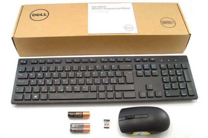 dell  km636 wireless keyboard and mouse 0