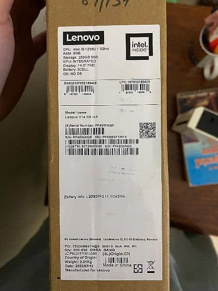 Box Packed Lenovo Core i5, 12th Generation Laptop for Sale 3