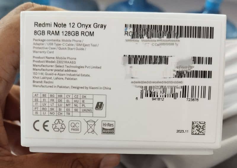 Redmi Note 12 (11 months warranty available) 6