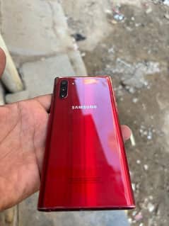 samsung note 10 . . gb 12/256. . . se. . rv. er approved no any fault 0