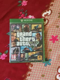 Xbox one GTA 5 disc