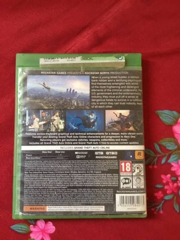 Xbox one GTA 5 disc 2