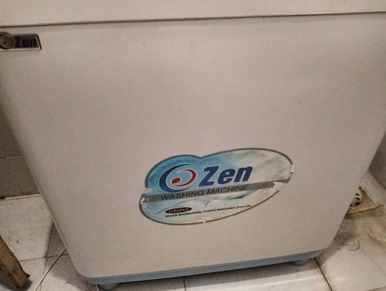 zen washing and dryer machine 6