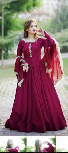 Saad Ibrahim Anarkali Frock