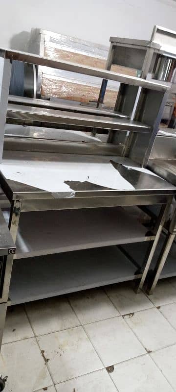 pizza oven ark, conveyor, dough mixer, prep table, make table 3