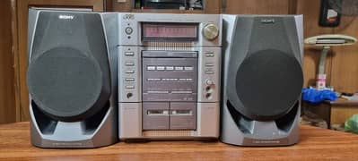 JVC Amp & Sony Speakers 0