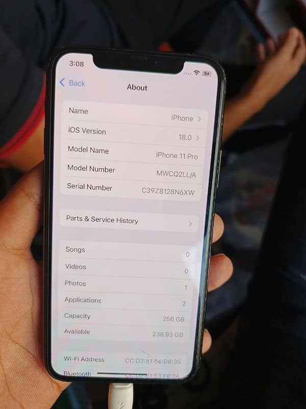 iPhone 11 pro 256Gp PTA 4