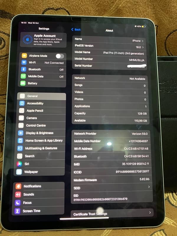 IPAD PRO 11 3rd GENERATION 6