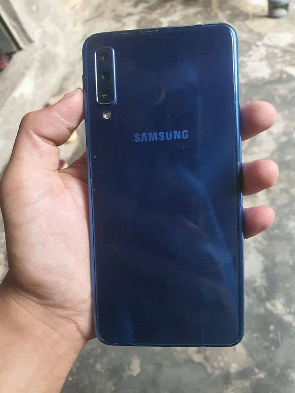 SamSung A7 2018 Model  4/128 Stroage 3