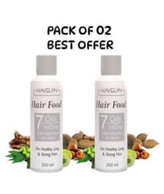 Pack Of 2 Hair Food Oil