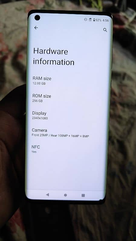 Motorola Edge plus official Pta 12/256GB 108mp cam 5000mah SD865 5