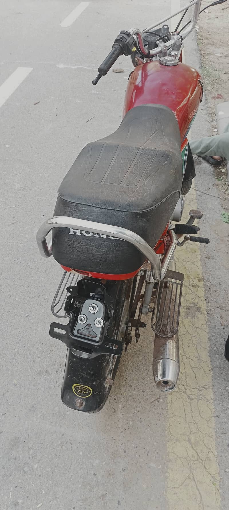 Honda CD 70 2018 unregistered bike 5