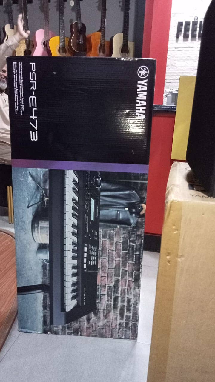 Yamaha PSR-E473 New Arrival Box Pack with 1-Year Warranty ! 1