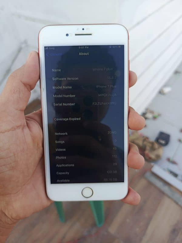 Iphone 7 Plus 128 GB PTA Approved Exchange Possible 5