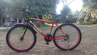 12 Spring THUNDER! Red, 12-Speed Bike, Shinemax Gears 9/10 Condition