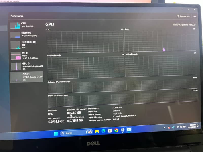 DELL PRECISION 5520 I7 7th gen Mobile Workstation 6