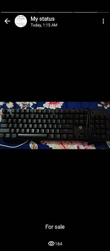 HP branded Mechanical keyboard 3