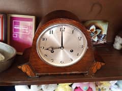 vintage Haller west and whitt Chime foreign mantel clock