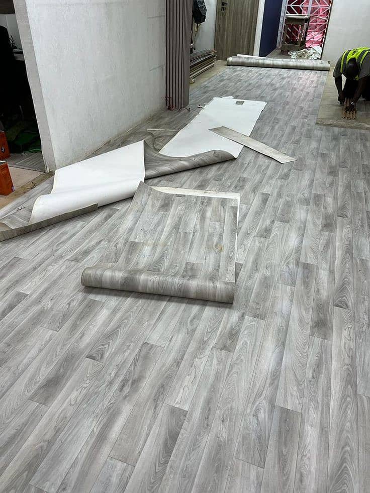 Wood Floor Vinyl Floor AGT Wood/window blinds Roller blinds/wallpaper 18