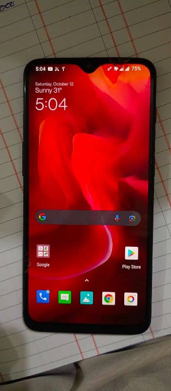 OnePlus 6t 8gb 128gb dual sim approved exchange possible 5