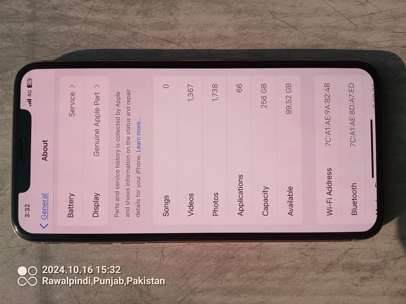 iphone 11 pro max pta approved both sims ( e + physical ) 5