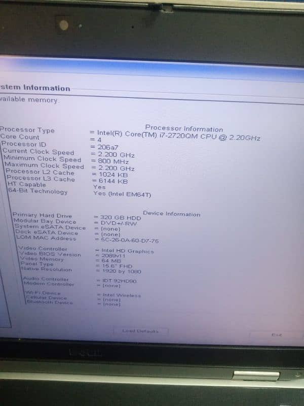 core i7 QM pro Full HD display 03452468348 5