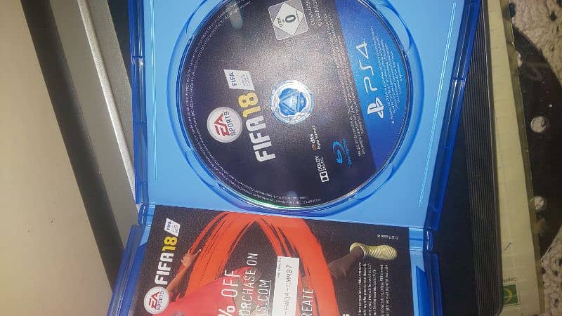 fifa 18 new for sale only single time used price will be negotiable 1