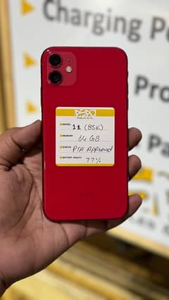 Iphone 11 PTA Approved 64gb 10/10 water pack