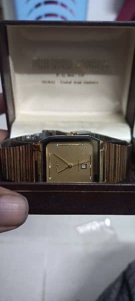 RADO wrist watch (GOLD PLATED and diamonds] 0