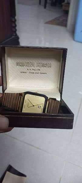 RADO wrist watch (GOLD PLATED and diamonds] 2