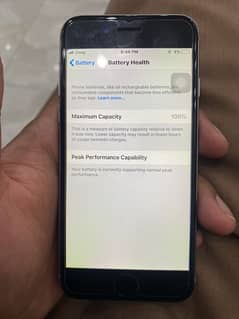 iphone 6 storage 128 battery health 100%