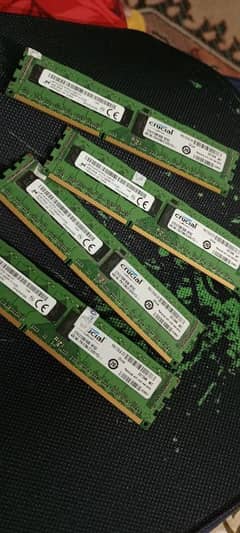 DRR3 Ram 4gb PC3-12800R , 1348 F