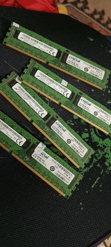 DRR3 Ram 4gb PC3-12800R , 1348 F 0