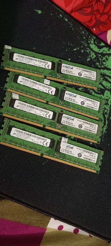 DRR3 Ram 4gb PC3-12800R , 1348 F 2