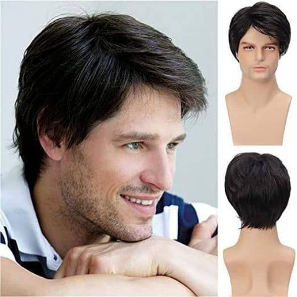 Natural Human Hairs Wigs 4