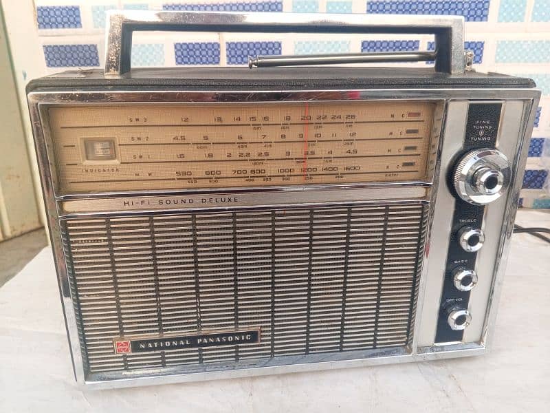 Radio National Panasonic 4 band MW SW1 SW2 SW3 0