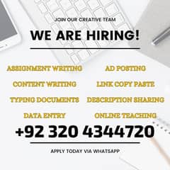 online jobs available