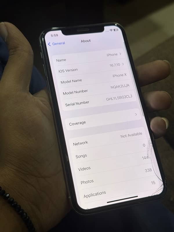 iphone X 64GB Exchange posible 5